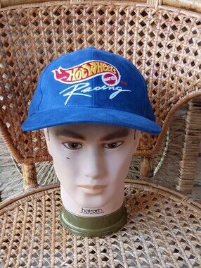 Vintage 1990s  Hot Wheels Racing Kyle Petty Cap in Blue_Adjustable